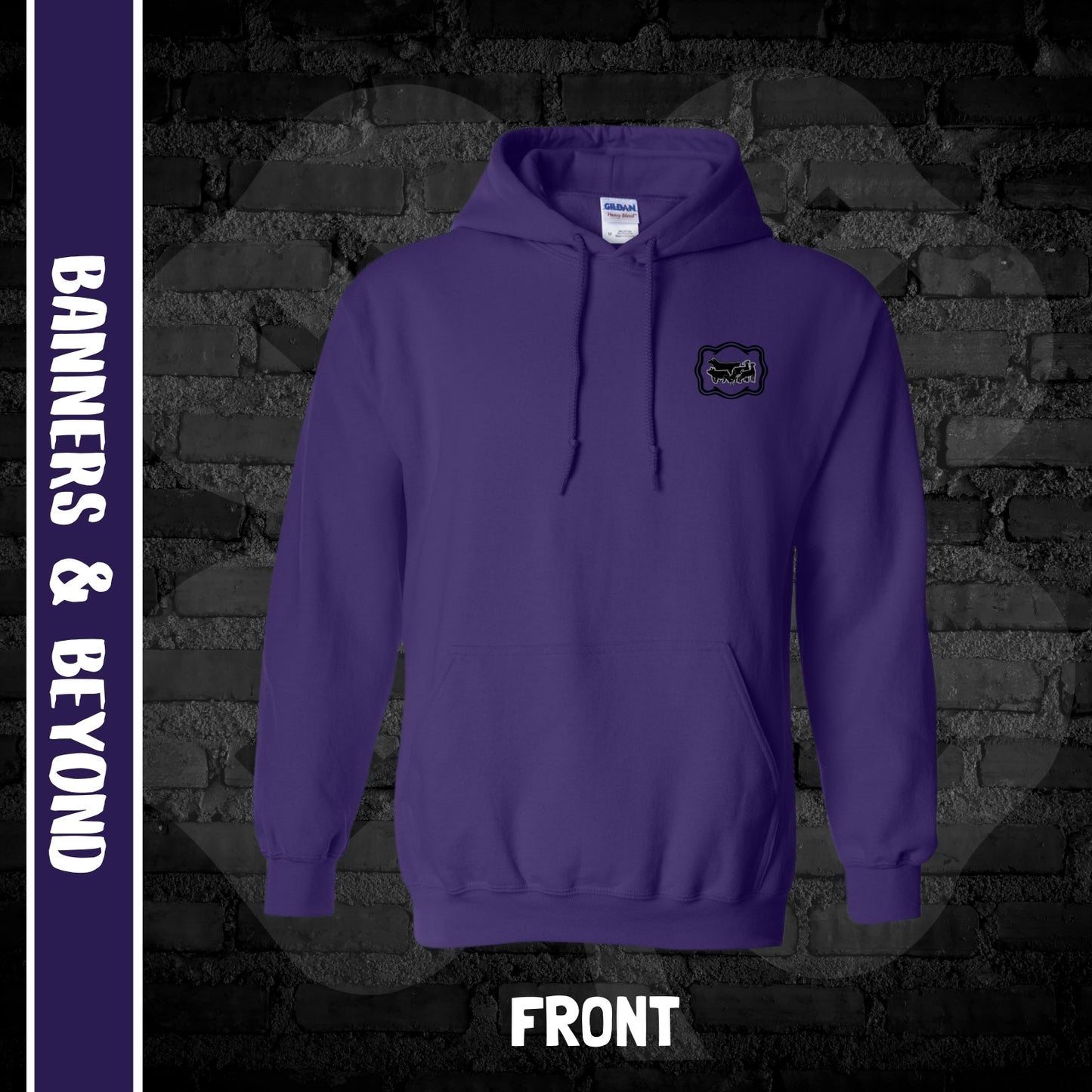 Club Hoddie - FRONT & BACK