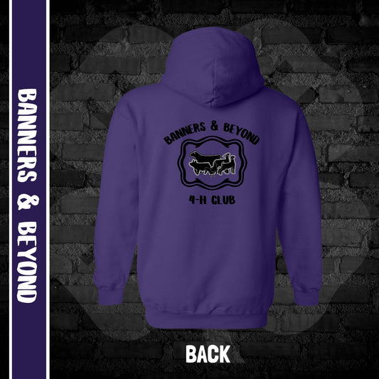 Club Hoddie - FRONT & BACK