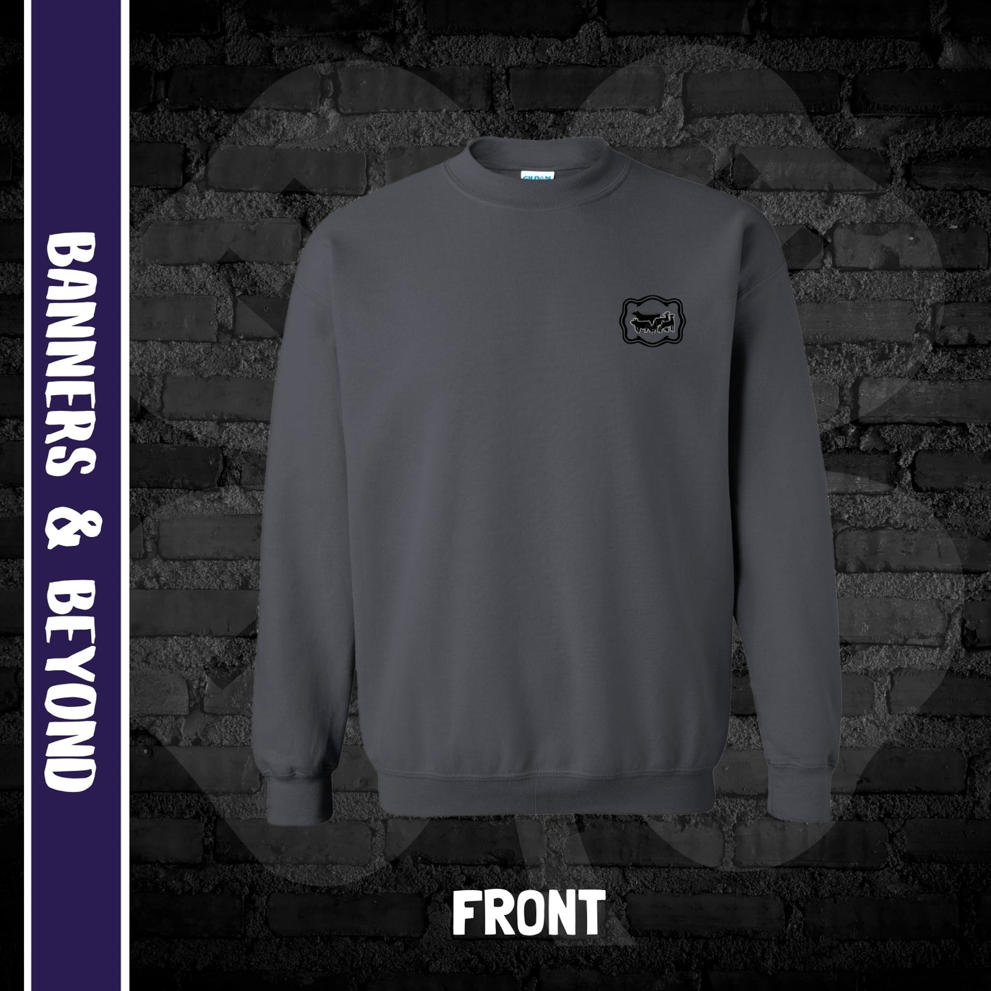 Club Crewneck - FRONT & BACK