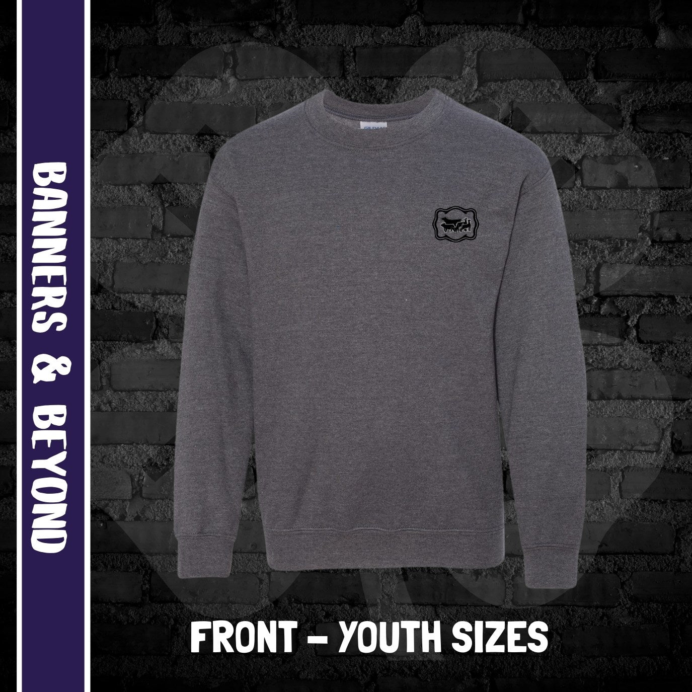 Club Crewneck - FRONT & BACK