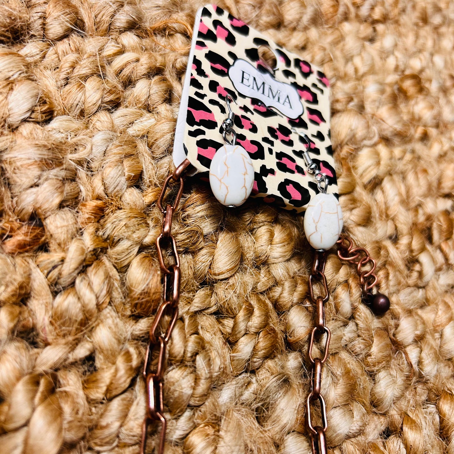 Emma Jewelry Collection- Open Oval W/ Earrings