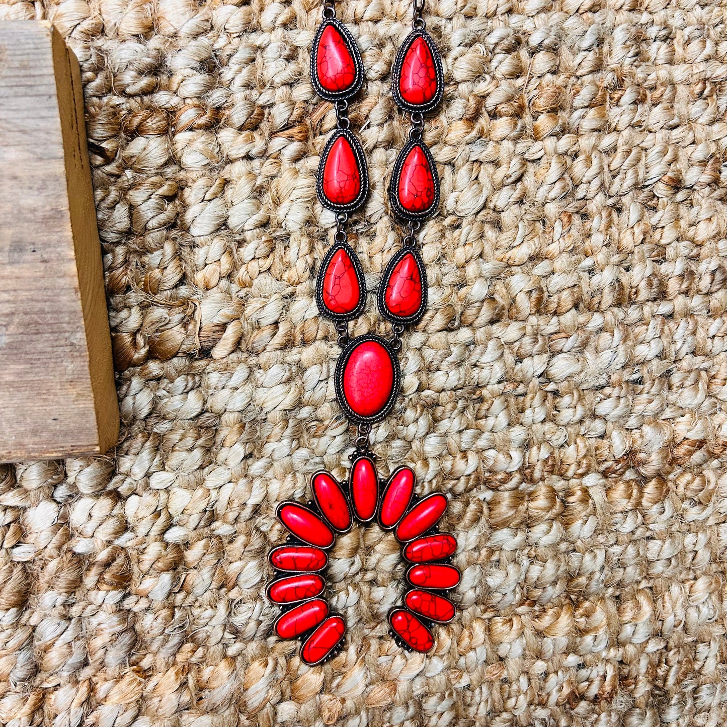 Emma Jewelry Collection- Open Oval W/ Earrings