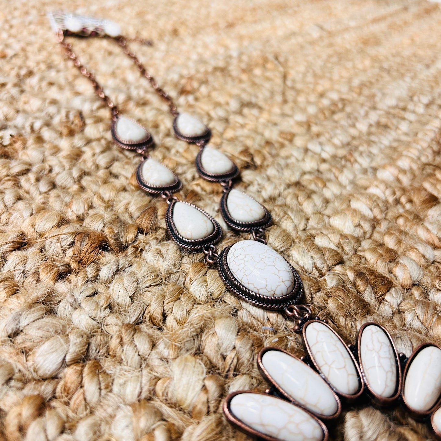 Emma Jewelry Collection- Open Oval W/ Earrings