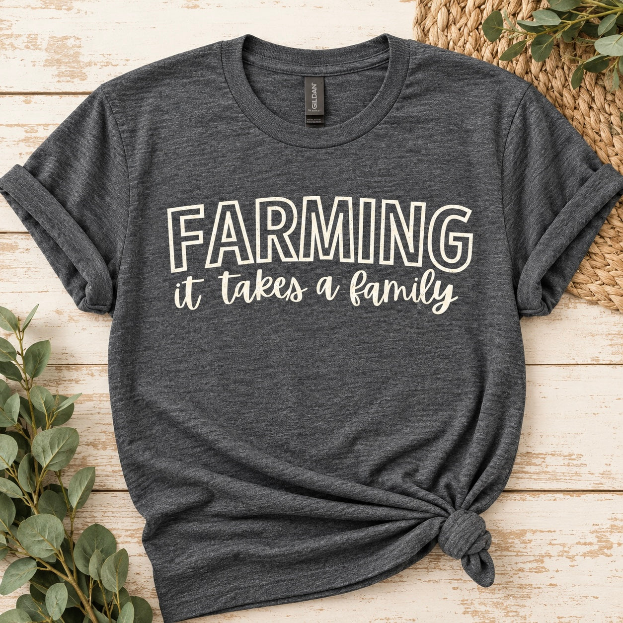 Farming Takes a Family Graphic Tee