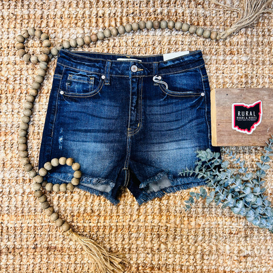 KanCan High-Rise Denim Jean Short