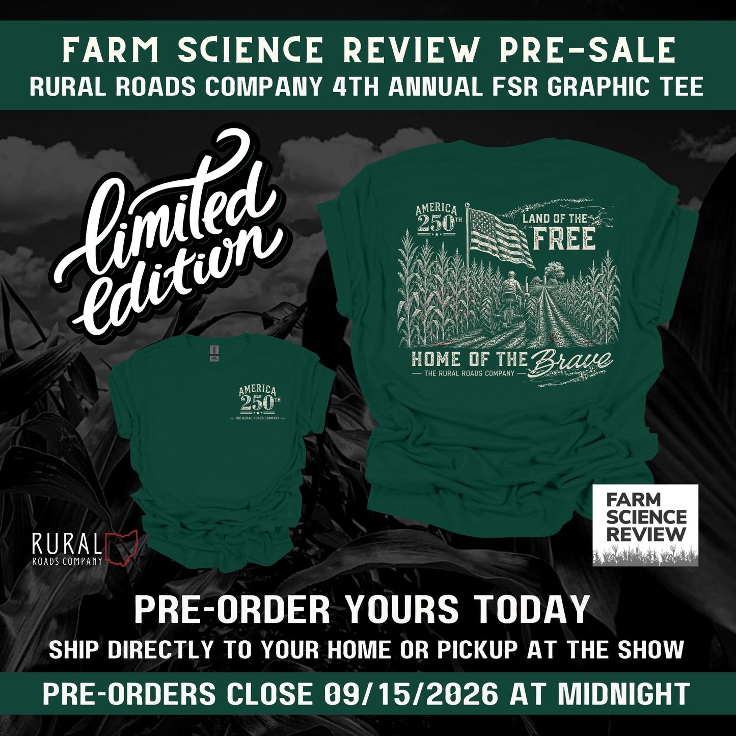 Limited Edition America 250th Graphic Tee (PRE-ORDER)