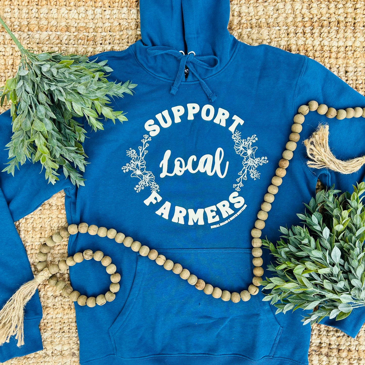 Support Local Famers Hoodie