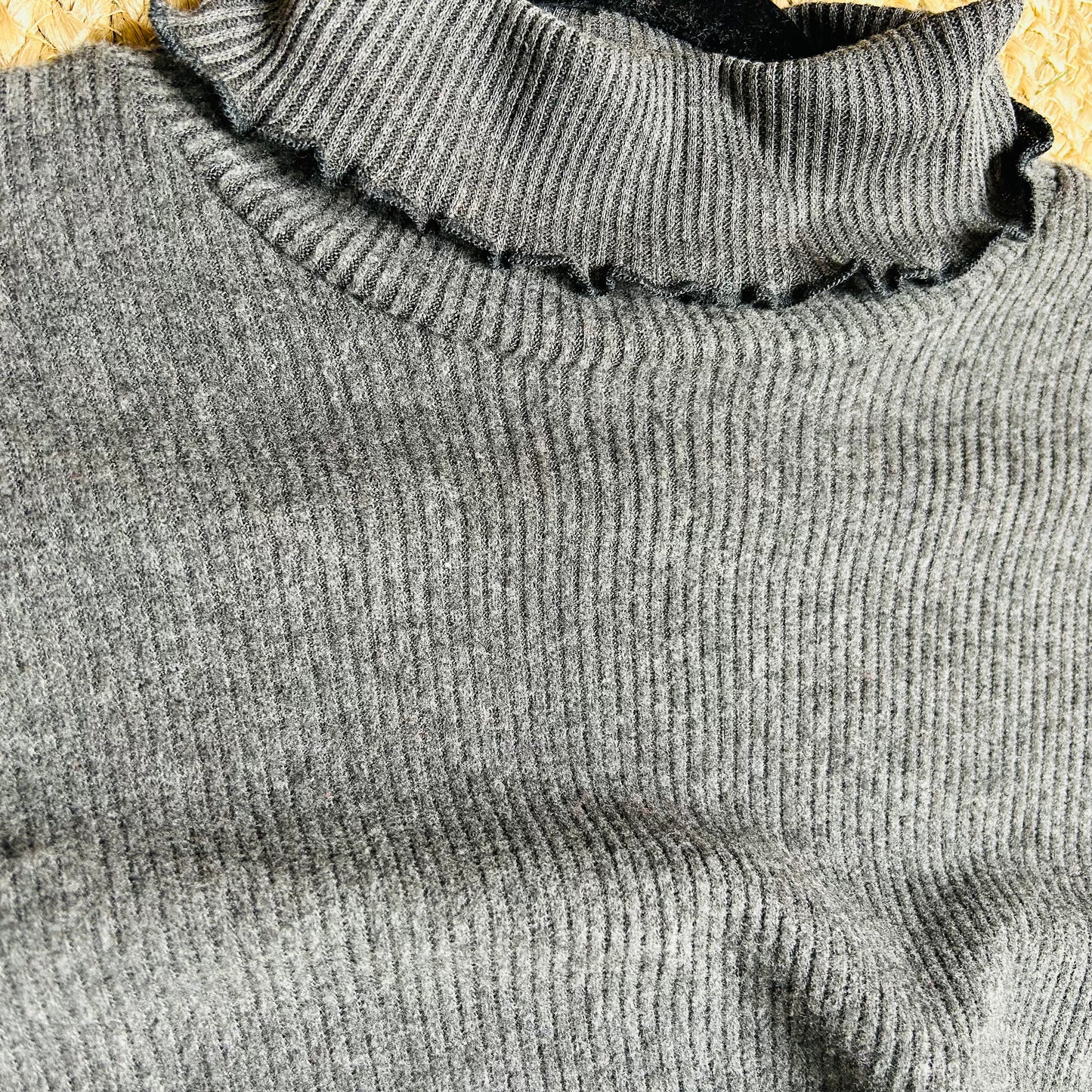 Grey Turtleneck