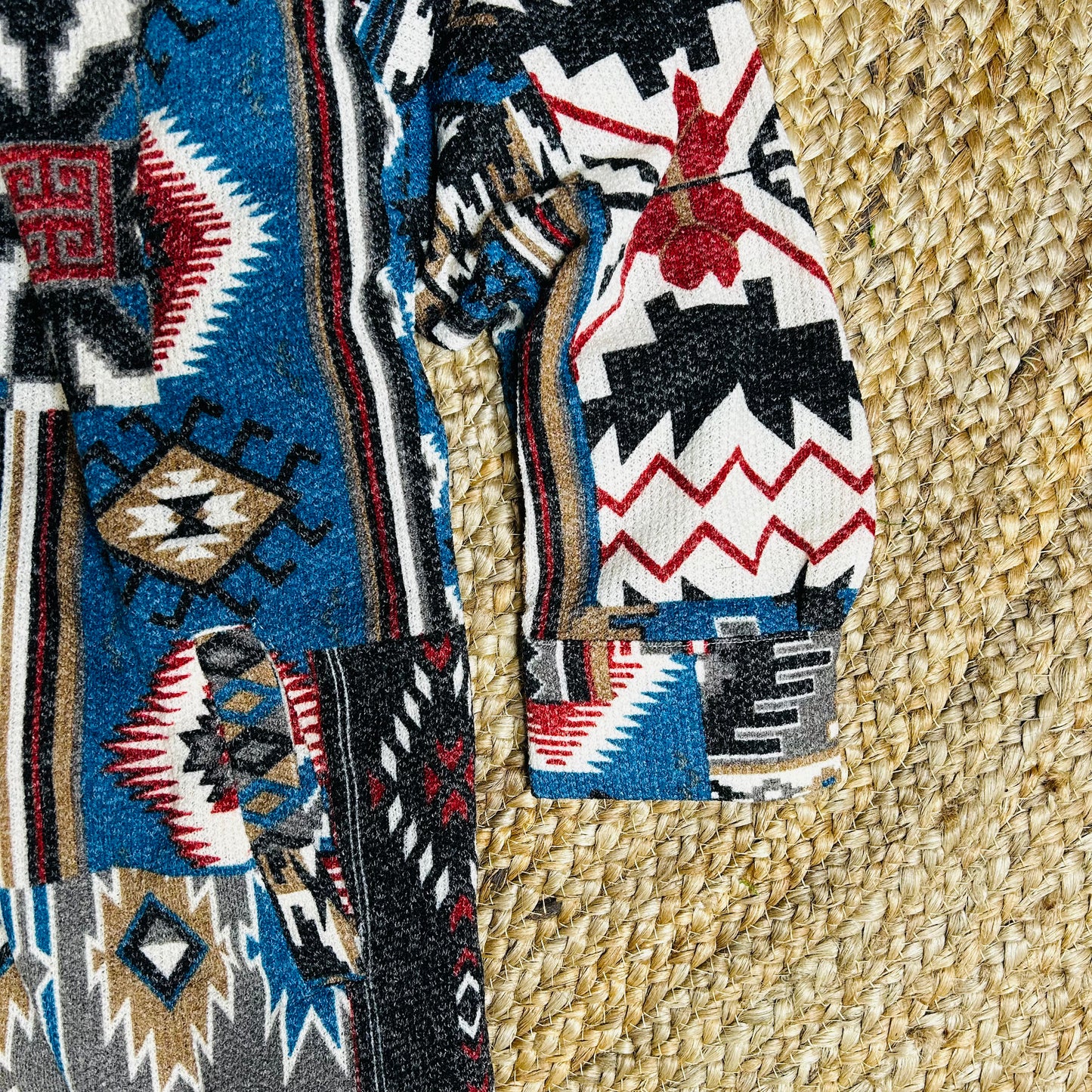 Blue Aztec Shacket