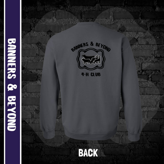 Club Crewneck - FRONT & BACK