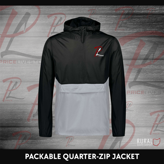 Packable Quarter Zip Jacket (Embroidered)