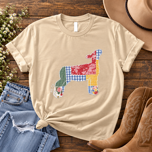 Quilted Lamb Graphic Tee