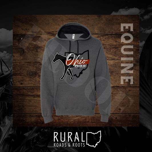Ohio Proud "Equine" Hooded Sweatshirt