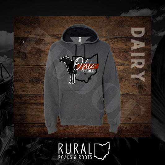 Ohio Proud "Dairy" Hooded Sweatshirt